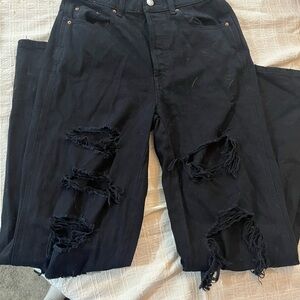 PacSun Black Baggy Jeans